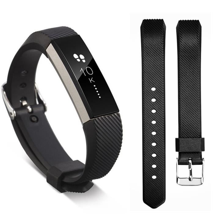 bracelet de montre vendu seul Bracelet en silicone de remplacement pour bracelet de montre intelligente Fitbit Alta - Alta HR