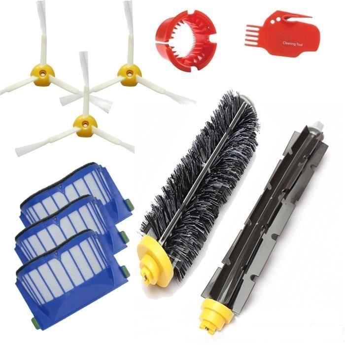 Filtrer et brosser rechangement pour IROBOT ROOMBA 600 610 620 650 Série Aspirateur A53651