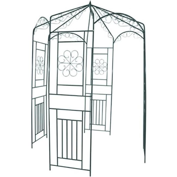 *EXP* 1736Luxueux Magnifique-Gloriette Luxueux Magnifique-ArVoûte de jardin 250 cm Vert foncé