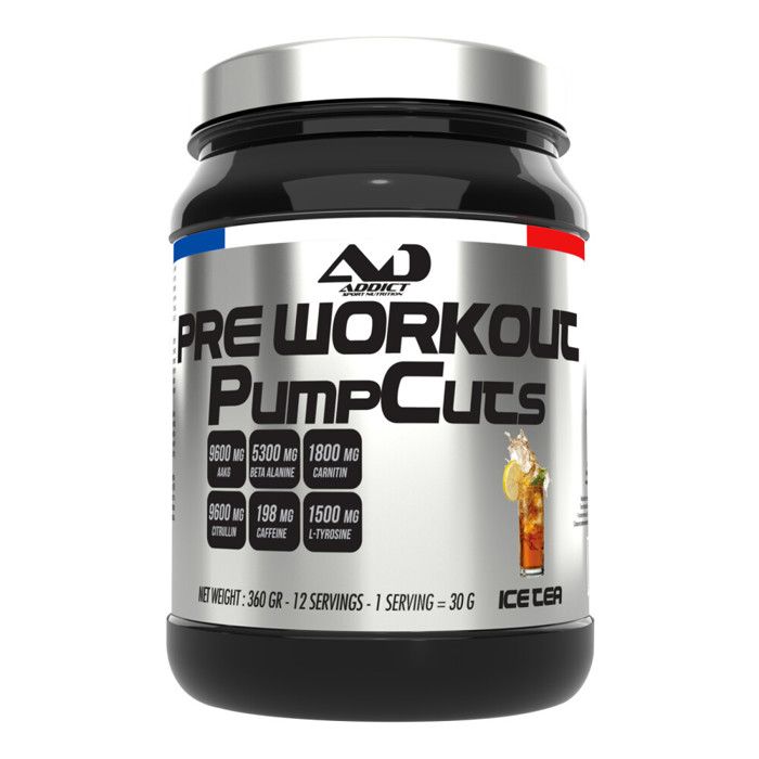 Addict Sport Nutrition – Pumpcuts Pump Cuts est un pre-workout nouvelle génération développé par la célèbre marque française Addict