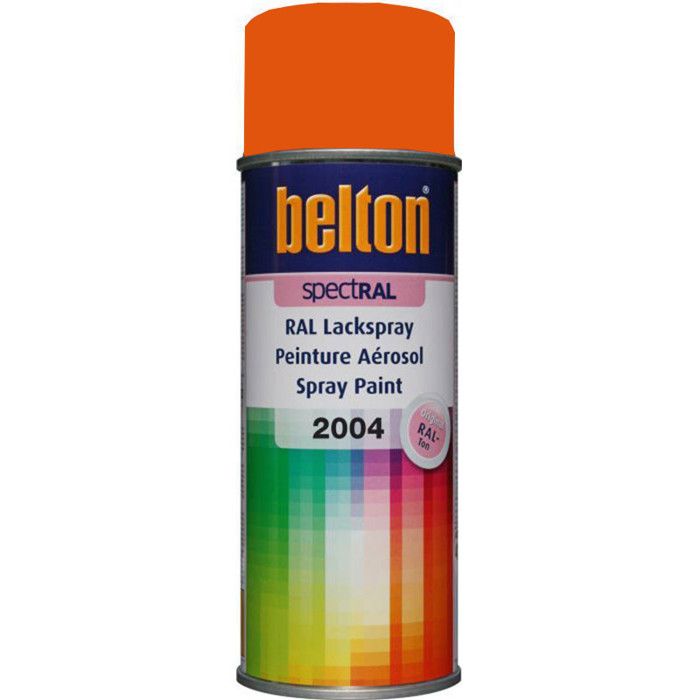 RAL 2004 ORANGE PUR Mat (BELTON) (Bombe peintur...