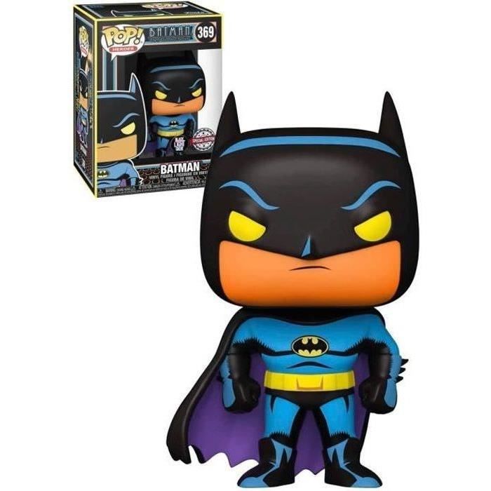 Figurine DC Comics - Batman The Animated Series - Batman Black Light Glow Special Edition Pop 10cm