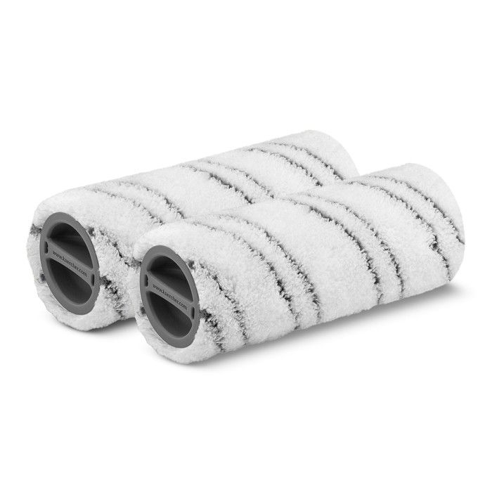 Set gris de brosses-rouleaux en microfibre - Aspirateur - KARCHER (35922)