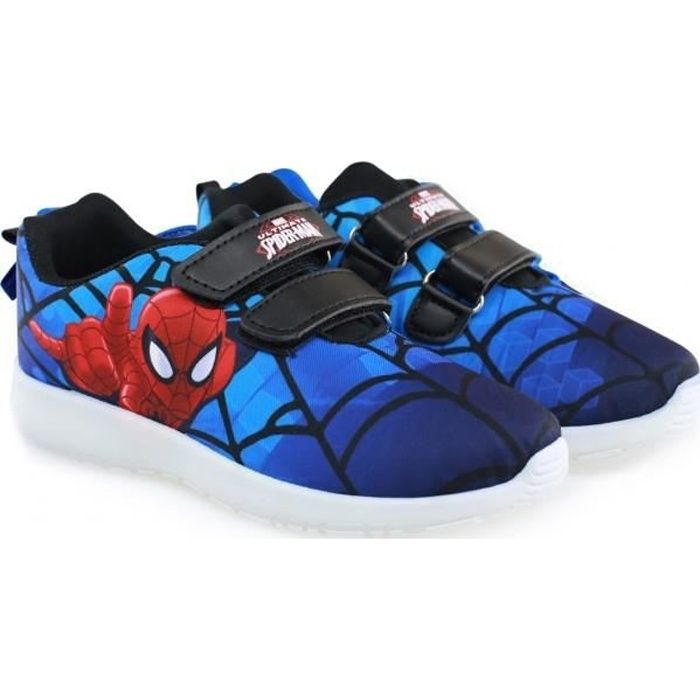 Baskets SPIDERMAN bleu