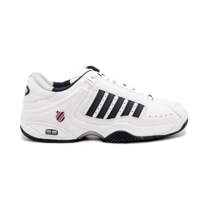 Chaussures de tennis K-Swiss defier rs - blanc/bleu/rouge - 46
