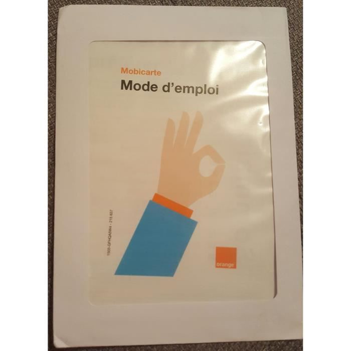 Carte Sim ORANGE