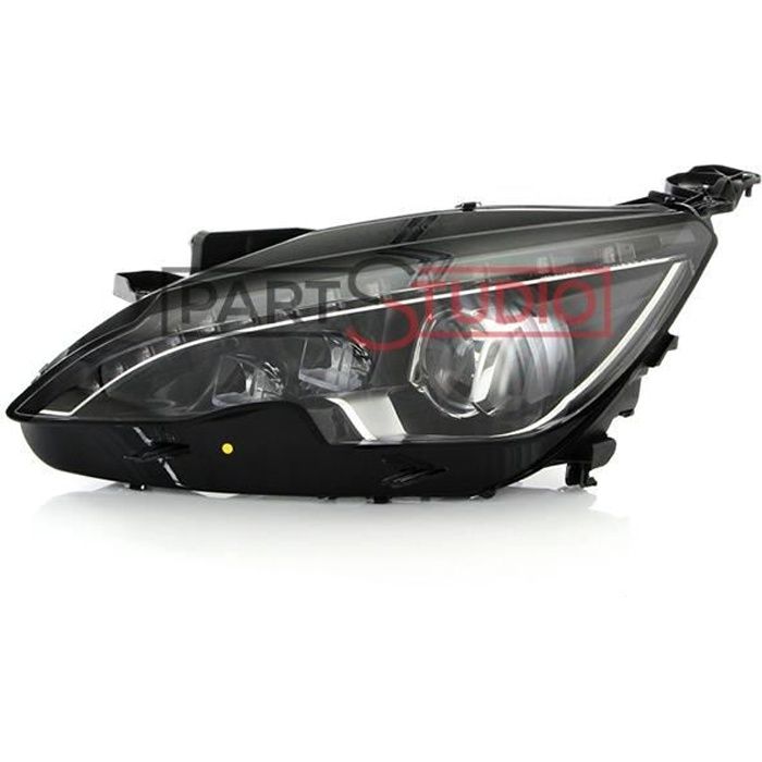 Phare avant gauche PEUGEOT 308 06/13 => LED = 9677832480-1618000380