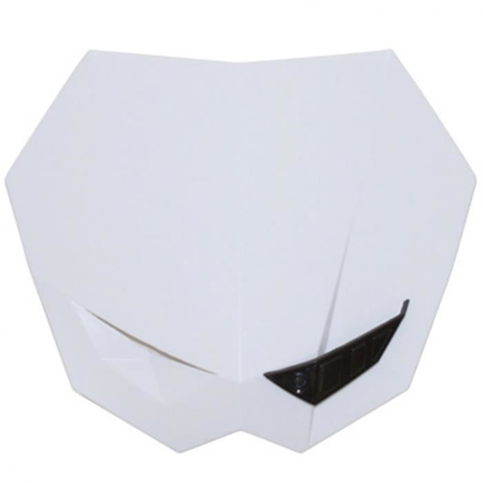 KIT CARROSSERIE TETE DE FOURCHE 50 A BOITE REPLAY RIVALE BLANC SANS ECLAIRAGE (AVEC FIXATIONS)