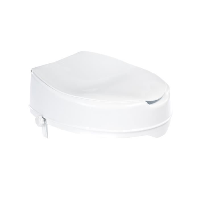 RIDDER Siège de toilette avec couvercle Blanc 150 kg A0071001