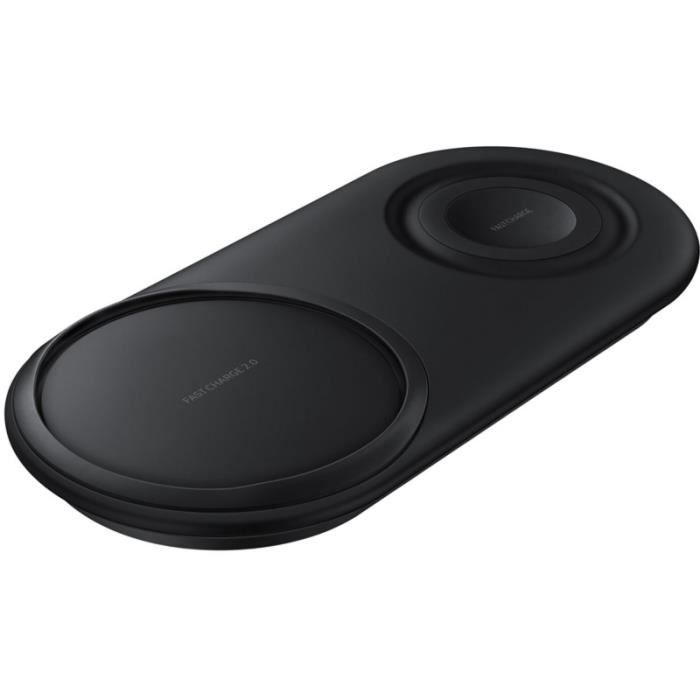 Chargeur induction Samsung Induction DUO Type C Noir