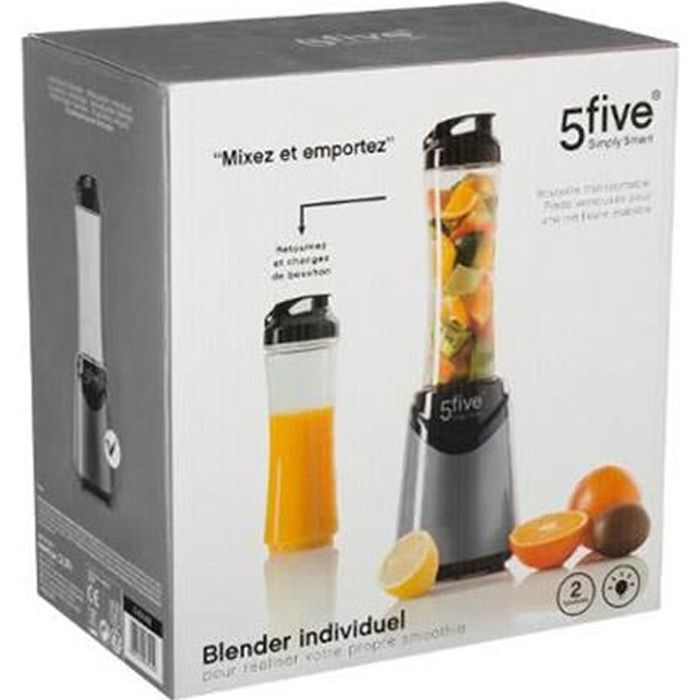 Blender individuel portable Gris Foncé