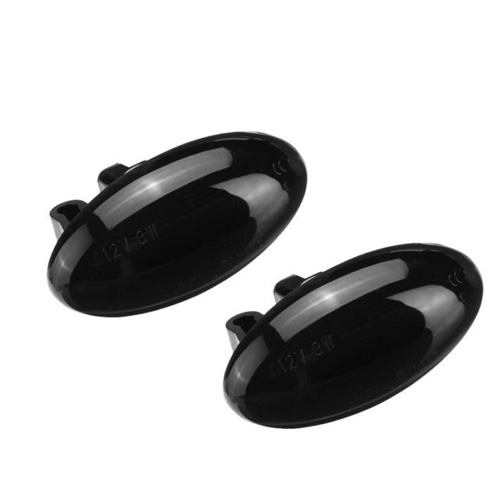 2 PièCes SéRies Voiture LED CôTé Marqueur LumièRe Clignotants Clignotants LatéRaux Lampe pour Peugeot 307 206 207 407 107 pour