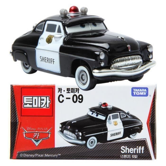 TAKARA TOMY TOMICA Disney Motors C-09 Disney Pixar Cars C09 Sheriff Toy Car New Sealed