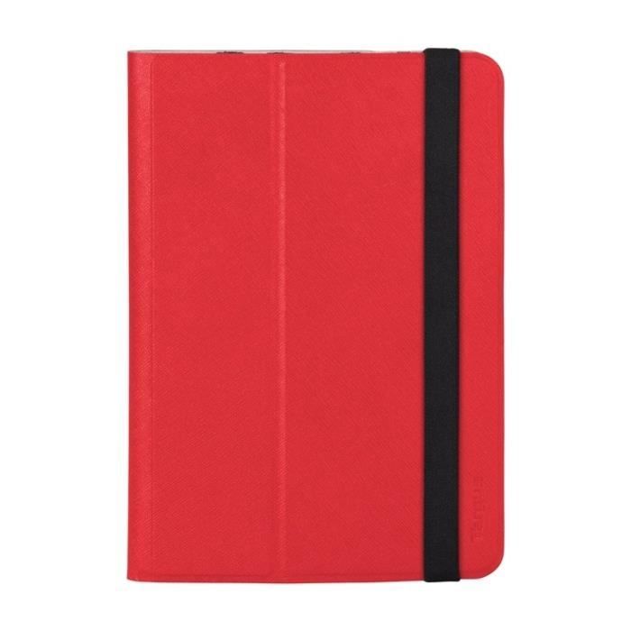 TARGUS Etui universel Foliostand pour tablette 7-8- - Rouge