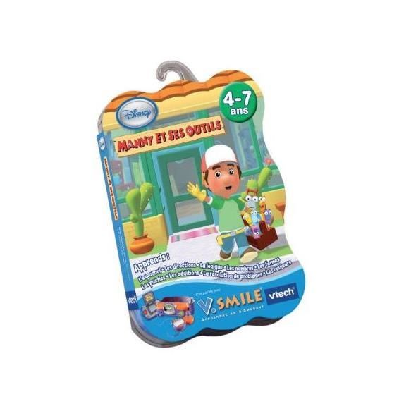 VTech - Cartouche de jeu V.Smile Manny Et Ses O…