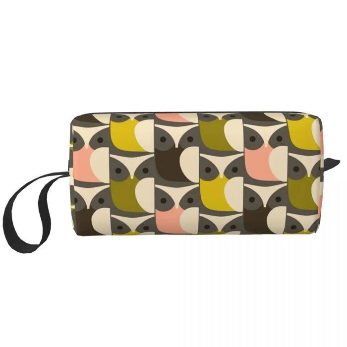 Sac Voyage Maquillage Étanche Portable Cartoon Cosmétique Trousse De Toilette Organisateur 21 x