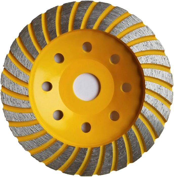 Disque De Meulage Diamanté 125 Mm – Abrasif Pour Béton, Universel, SODIAL