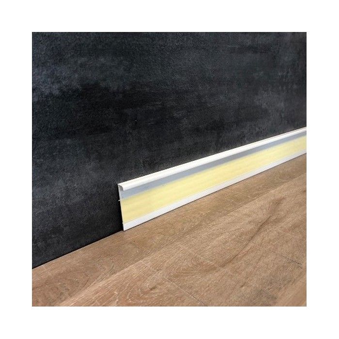 PROVISTON Plinthe No. 512 en bois plaqué 20 x 80 x 2500 mm hêtre 25 mètres | 10 pièces