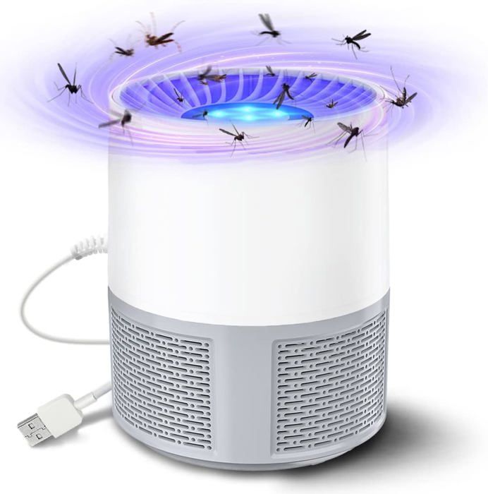 Lampe anti-moustiques tueur de moustiques électrique pour extérieur et intérieur piège à moustiques électrique USB