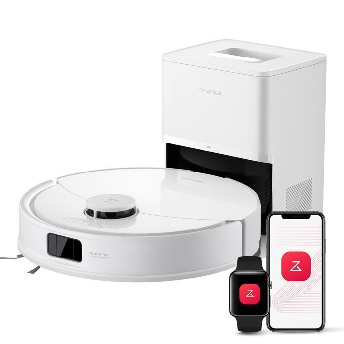 Roborock Q10 PF+ Aspirateur Robot 10000 Pa Double Anti emmêlement Système VibraRise 2.0 Mise à Niveau du q8 Max+
