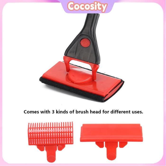 Comparer les prix de Cocosity Nettoyeur dalgues pour aquarium à manche télescopique brosse de nettoyage de réservoir de poisson
