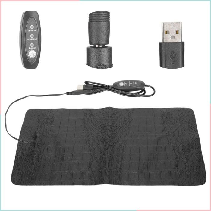 Comparer les prix de Cocosity Tapis chauffant pour reptiles Petit Tapis Chauffant USB animalerie Grande taille (24x185 cm / 94 x 73 pouces)