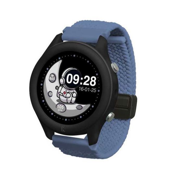 Montre connectee K-Watch bleue - KIDYWOLF - K-WATCH-BU - Plastique / Métal / Tissu - Dès 5 ans