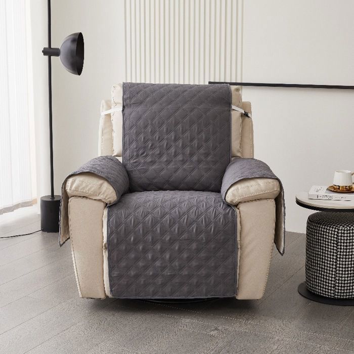 06WHZA0410 Housse De Fauteuil Inclinable Couverture de Fauteuil Relax Protege de Meubles Lavable pour Chiens Animaux Gris 06WHZA0410 Housse De Fauteuil Inclinable Couverture de Fauteuil Relax Protege de Meubles Lavable pour Chiens Animaux Gris