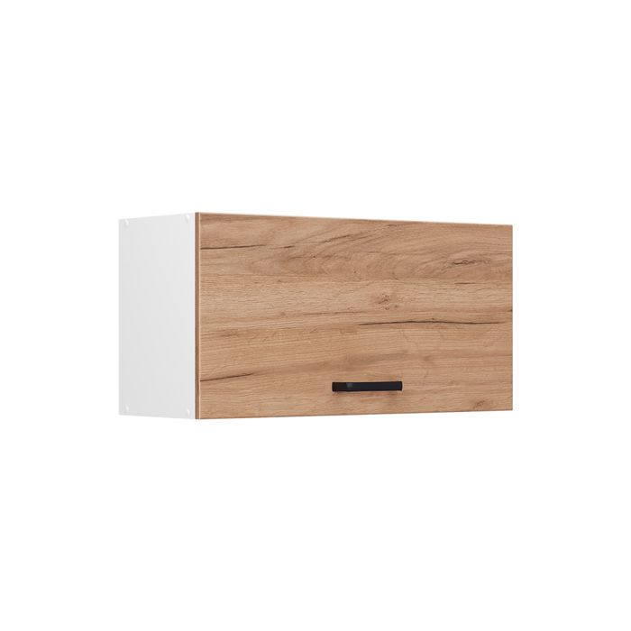 Elément haut de cuisine R-Line 80cm Plat Chêne doré/Blanc Vicco 63102