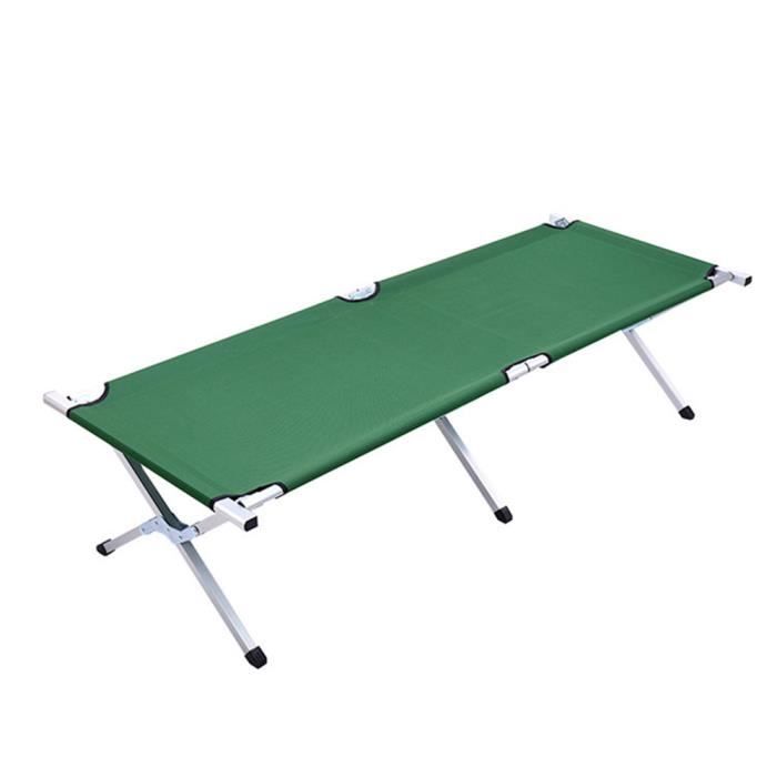 5 mod/èles id/éal pour Faire du Camping Voyager Hzl Lit de Camp Pliable de Portable avec Sac