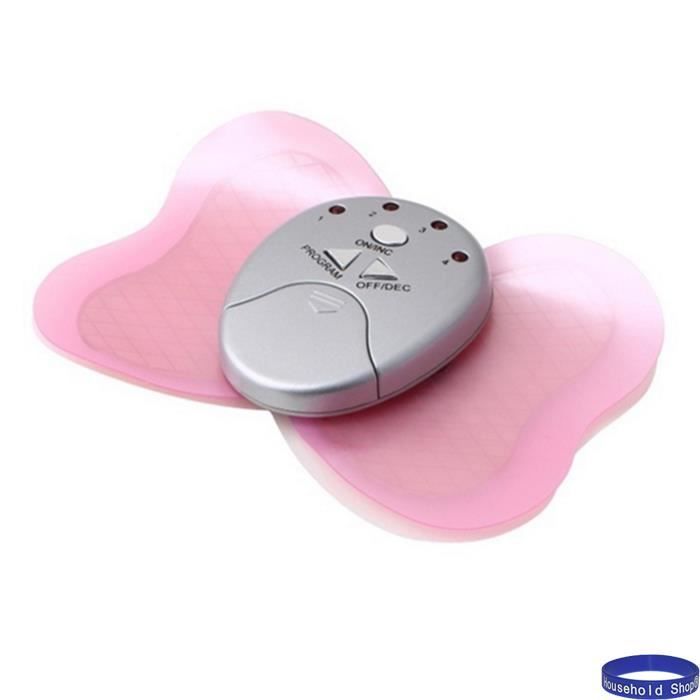 Household Shop® Appareil d'électro-stimulation Slimming Massager papillon pad masseur