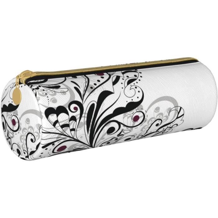 Trousse Design Animalier Trousse à Stylo,Trousse à Crayons En Silicone Souple Avec Fermeture Éclair,Sac De Rangement De Trousse Kawaii Extensible - 2