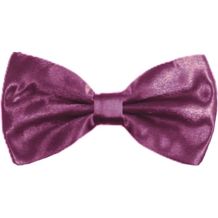 Noeud Papillon Homme - 30 Coloris - Noeud Papillon Mariage, Soirée - Tissu Satin Couleur Unie