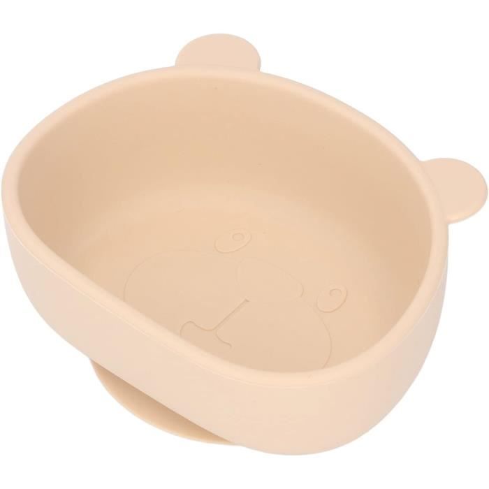 Chicco Assiette Ventouse Compartimentée En Silicone Pour Bébé - Rose - Vaisselle Souple Dès 12 Mois - Micro-ondes Et Lave-vaisselle