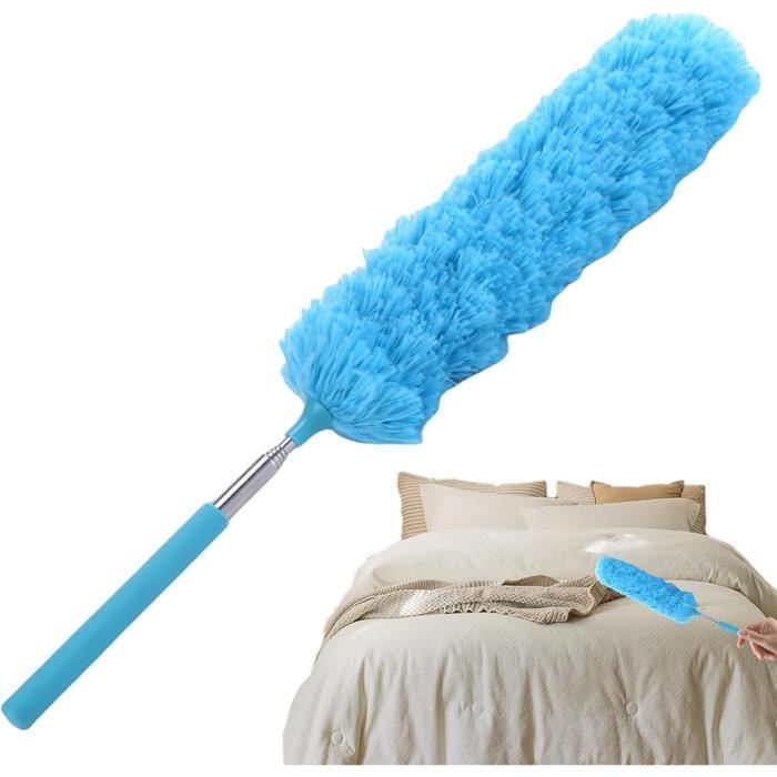 6 Housses Lavables Pour Plumeau Microfibre - Réutilisables, Anti-poussière électrostatique - Pour Sols, Murs, Meubles