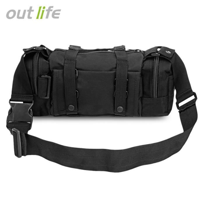 Greenpromise Sac banane tactique militaire Molle Assault Sac banane