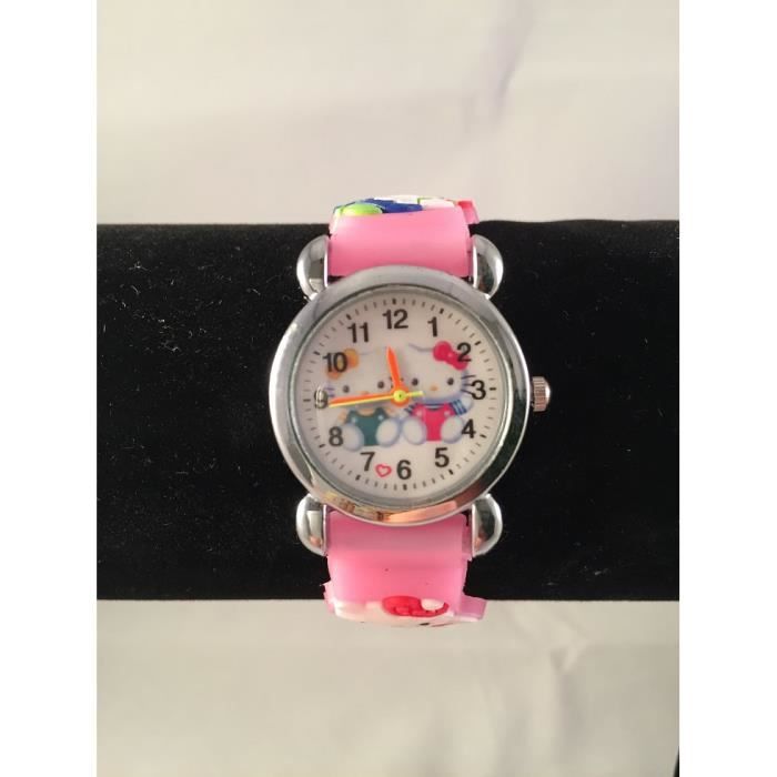 Lot Hello Kitty – 2 Sacs, 5 Pendentifs, 2 Montres, 2 Stylos – Enfant – Neuf