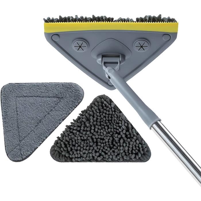 Tête De Balai à Récurer Triangulaire Vil-eda - Pour Sols, Carrelage