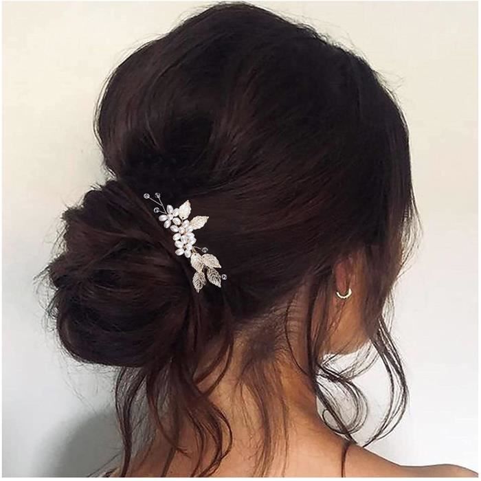 Petit Peigne à Cheveux De Mariage En Cristal Rapture