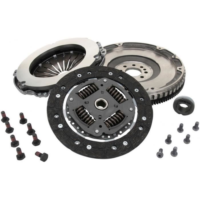 Kit d'embrayage complet avec Volant Moteur Rigide pour PEUGEOT 307 2.0 HDI 90 08-2000-03-2007