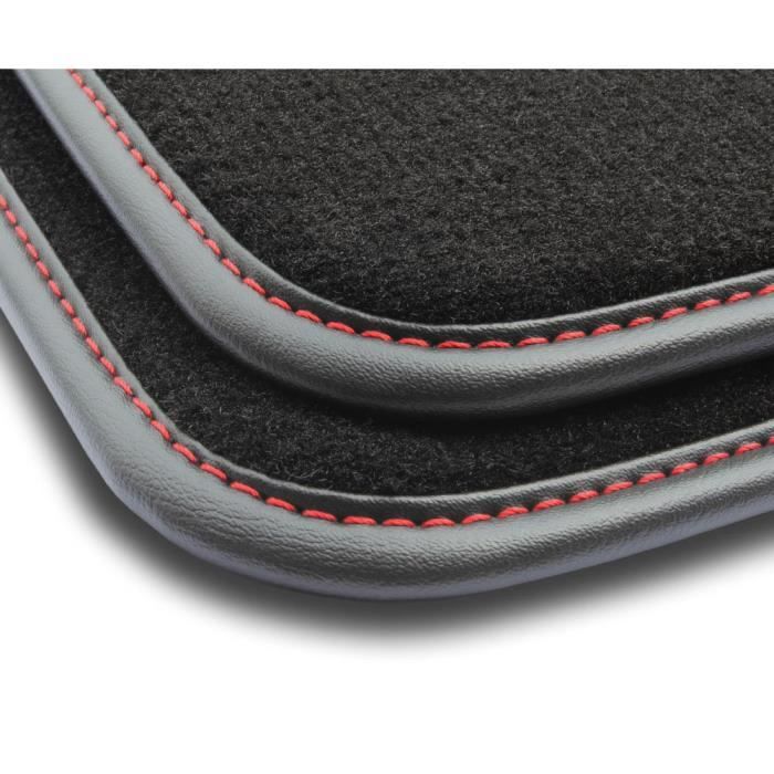 Tapis De Sol Velours Premium Pour Saab 900 NG II Cabrio 1993-1998 – Anthracite – Facile à Installer