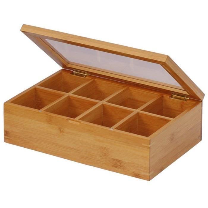 Boite a the en bois - Achat / Vente pas cher