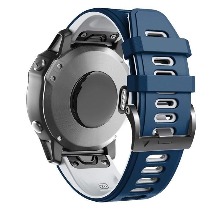 Bracelet sangle de montre en Nylon pour Garmin Fenix 5/ Forerunner  935/Approach S60 GPS(Noir) , - Achat/vente bracelet de montre - Cdiscount