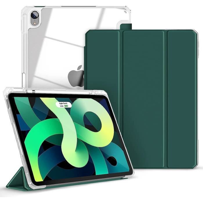 Housse Étui IPad Air 13" / IPad Pro 12.9" (M3/M2 Et Générations 3 à 6) | Cuir PU Avec Support Intégré | Motif Tigre De Dessin Animé