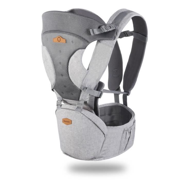 Porte Bebe Physiologique Ventral Et Dorsal Lauren 3 Couleurs Gris Cdiscount Puericulture Eveil Bebe