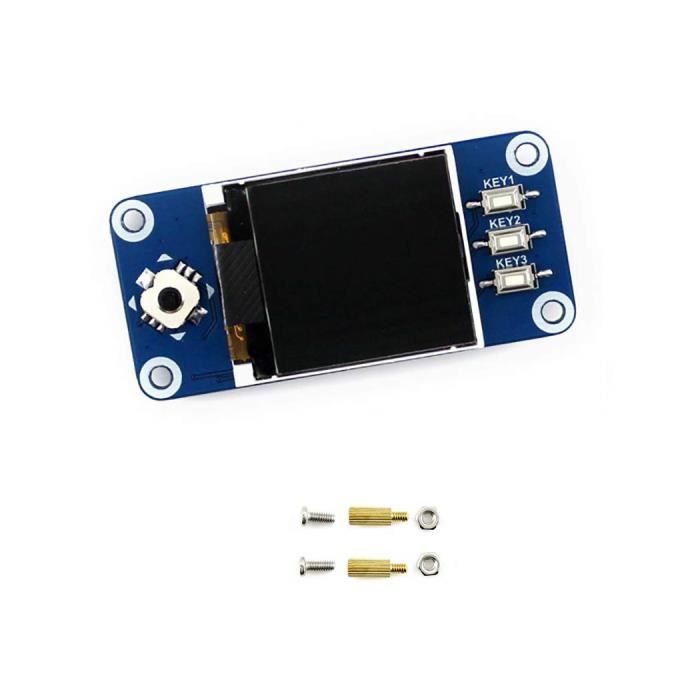 Barebones Waveshare 1.44inch LCD Display Hat 128x128 Pixel SPI Interface Direct-pluggable Onto Raspberry Pi 2B-3B-3B+-Ze 10935