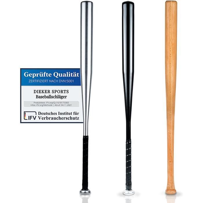 Présentoir Mural Pour Batte De Baseball En Bois MyGift - Support Vertical, Couleur Marron, Occasion