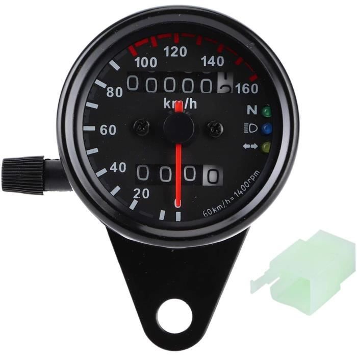 Compteur Kilométrique Moto Duokon 12V Pour YBR 125 - LCD, étanche, Plug & Play ! - 5