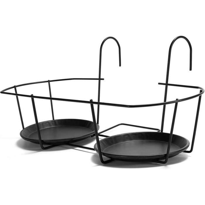 Support Mural Plante Support Mural Pour Plantes Yardwe - Crochet En Fer Forgé Blanc En Forme D'Arc - Pour Panier Suspendu Intérieur/Extérieur Suspension Plante Intérieure