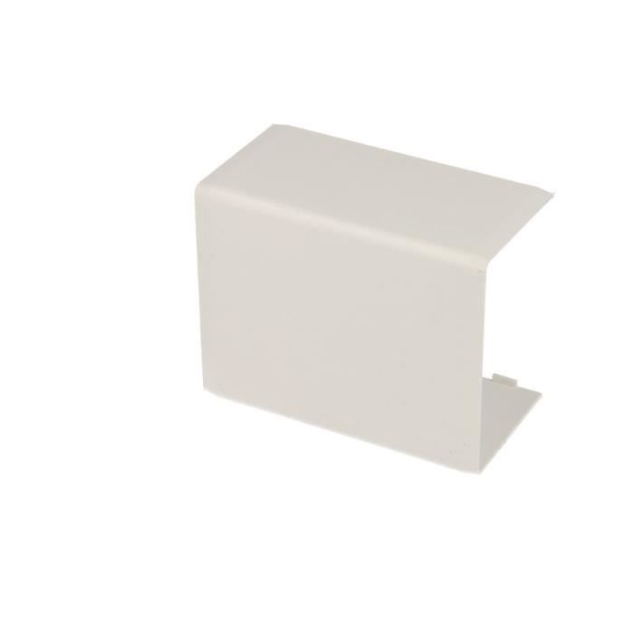 Jonction linéaire pour goulotte PVC blanc 60 x 40 mm KOPOS Joint pour goulotte PVC dimensions 60 x 40 mm, en PVC auto-extinguible.Pe